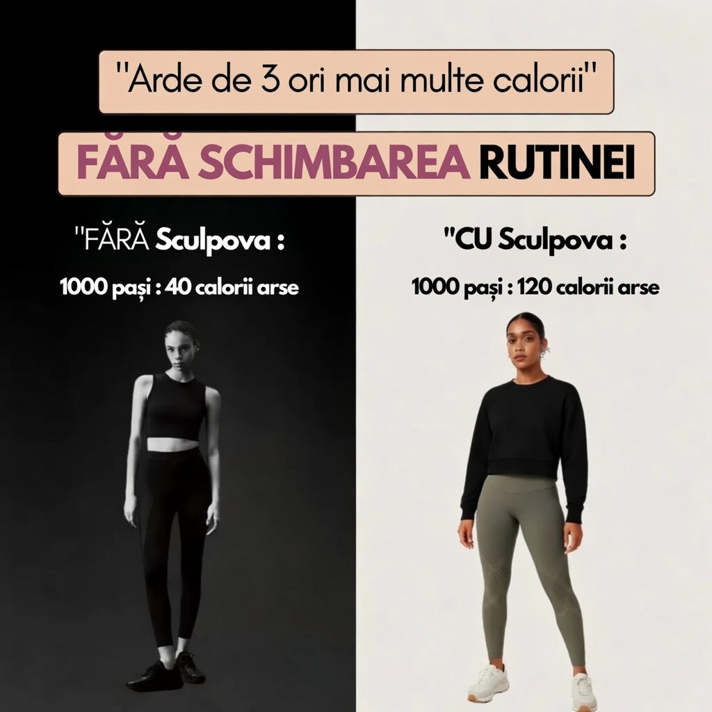 Colanți 3D Slăbitori Anticelulitici Sculpova™